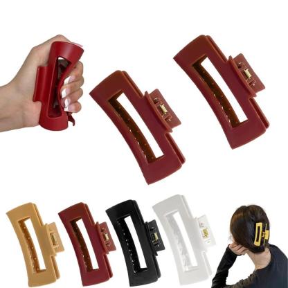 4 ks silikónových sponiek do vlasov s protišmykovým efektom v oblakoch