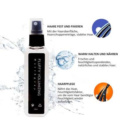 Prírodný sprej na zahusťovanie vlasov s rastlinnými proteínmi