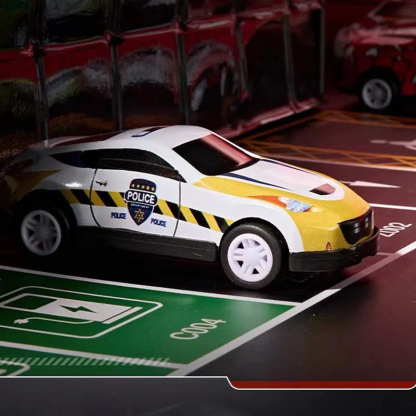 🚗Sada 48 mini autíčok s odťahovacou plošinou a vstavanou garážou🚗