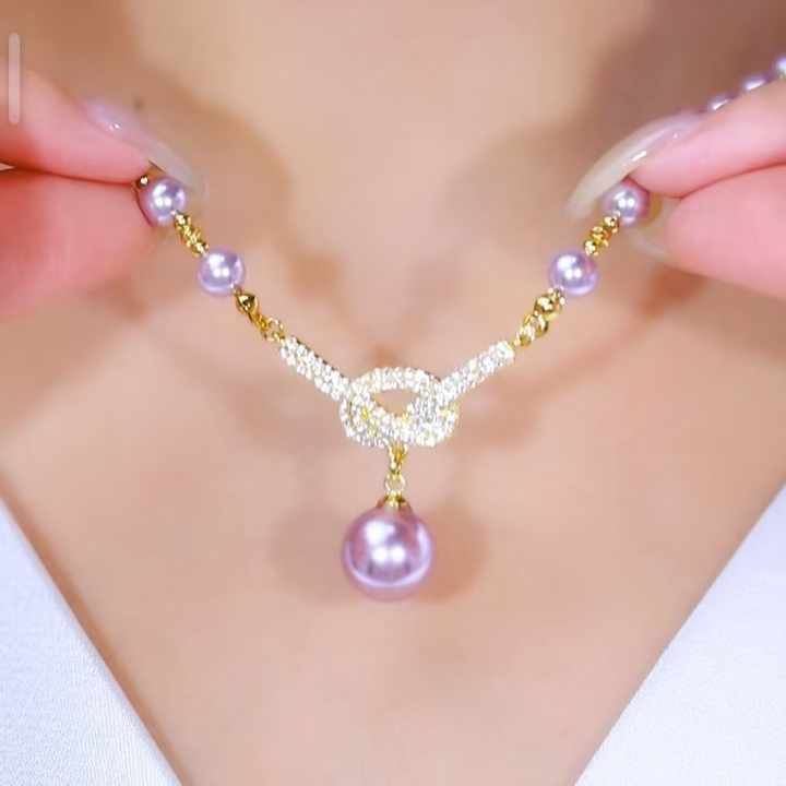 Elegantný perlový náhrdelník pre ženy (24HODINOVÁ PROMO AKCIA)