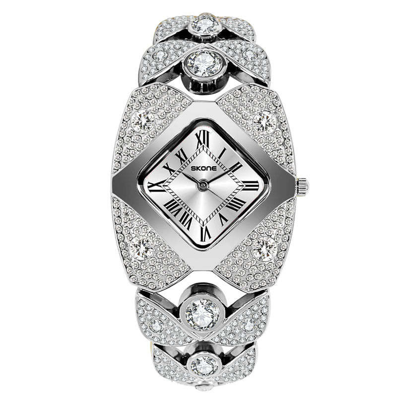 💎Dámské retro quartzové hodinky se třpytivými kamínky⌚⌚⌚