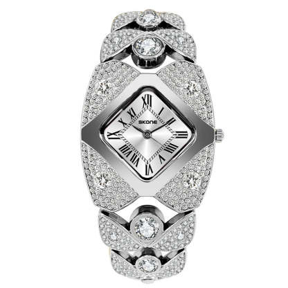 💎Dámské retro quartzové hodinky se třpytivými kamínky⌚⌚⌚