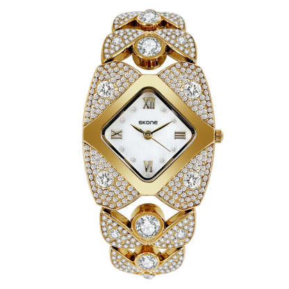 💎Dámské retro quartzové hodinky se třpytivými kamínky⌚⌚⌚