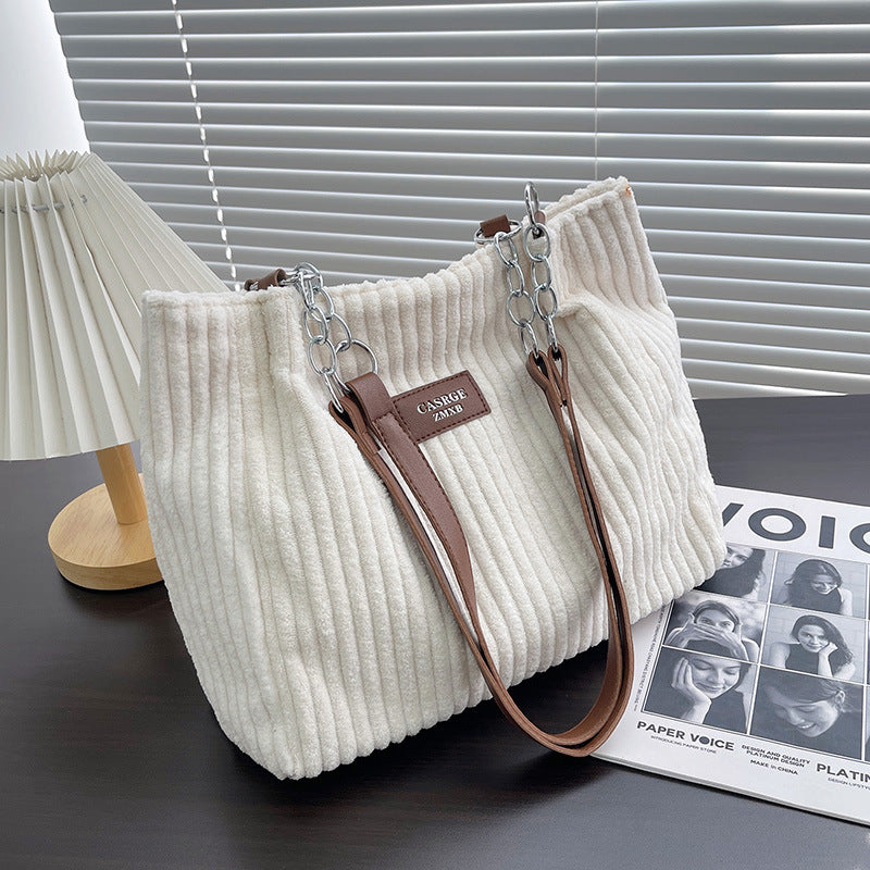 Julia™ | Cotton Corduroy Tote Bag