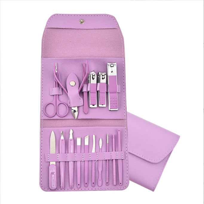 Súprava na starostlivosť o nechty 16 kusov (10 farieb)