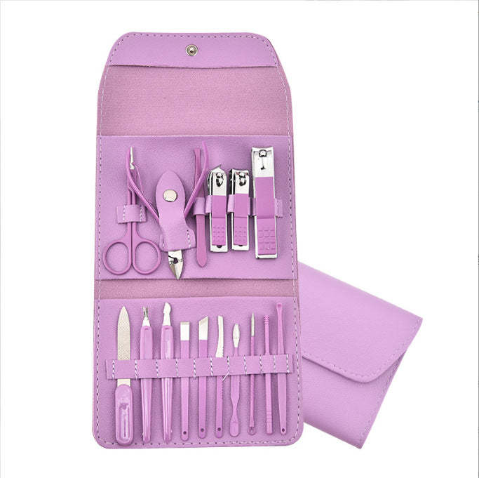 Súprava na starostlivosť o nechty 16 kusov (10 farieb)