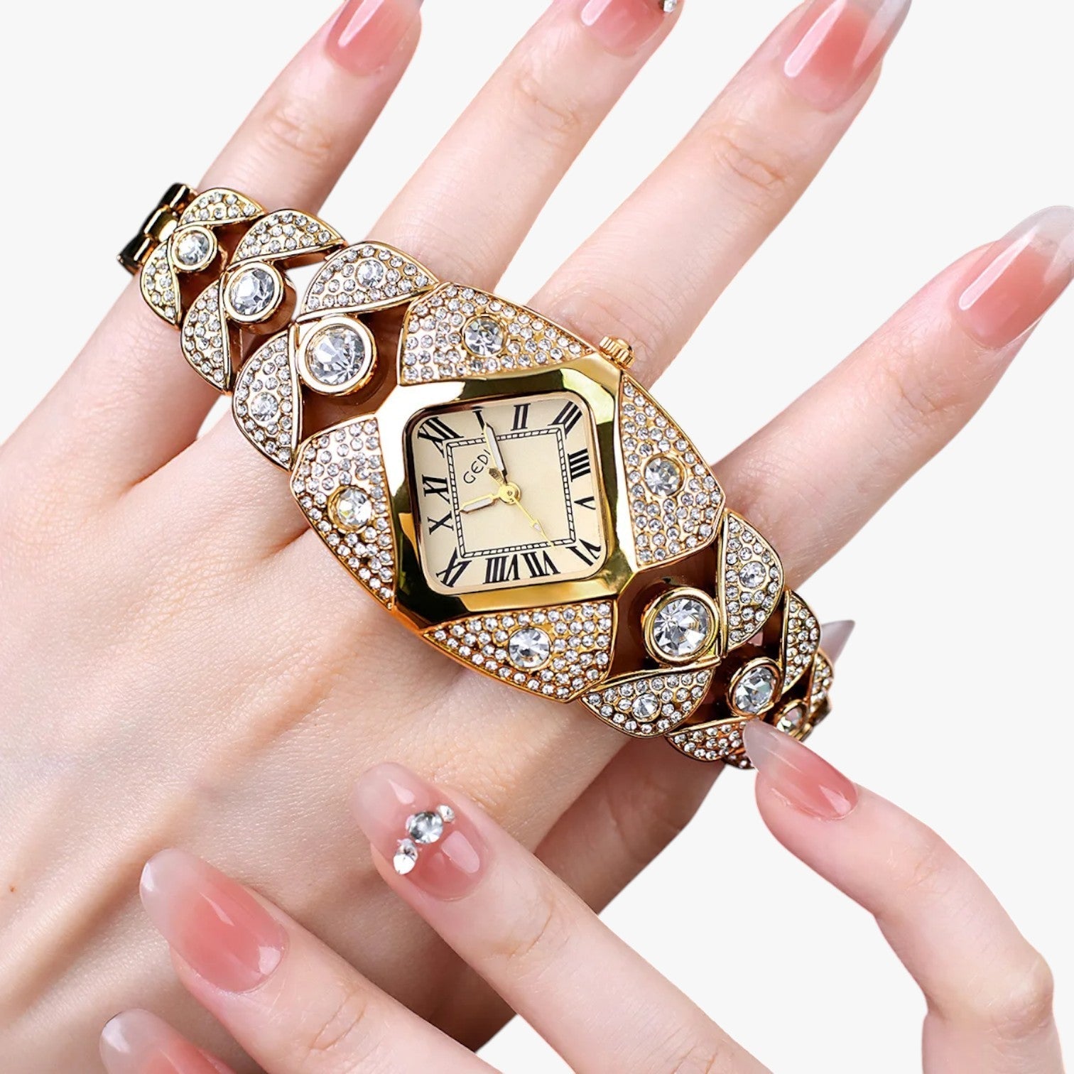 Callie | Dámske hodinky 2025 Elegancia so svetlom, diamantmi a vodeodolným dizajnom