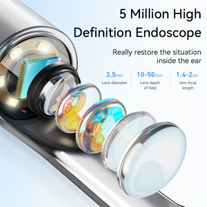 Wireless smart visual ear pick