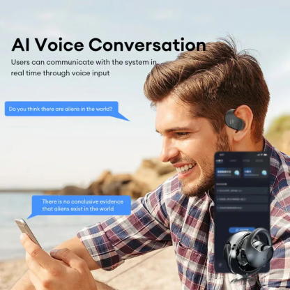 Bezdrôtové slúchadlá OWS Bluetooth 5.4 s AI prekladom (vhodné pre iOS a Android)