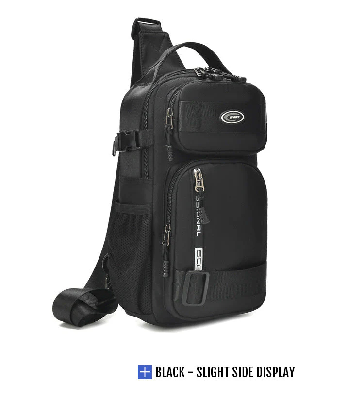 Nastaviteľná náprsná taška z oxfordskej látky💼