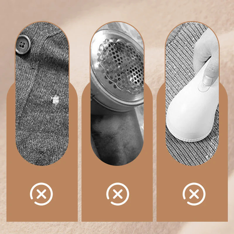 Digitálny odstraňovač žmolkov z textílií s 3 rýchlosťami