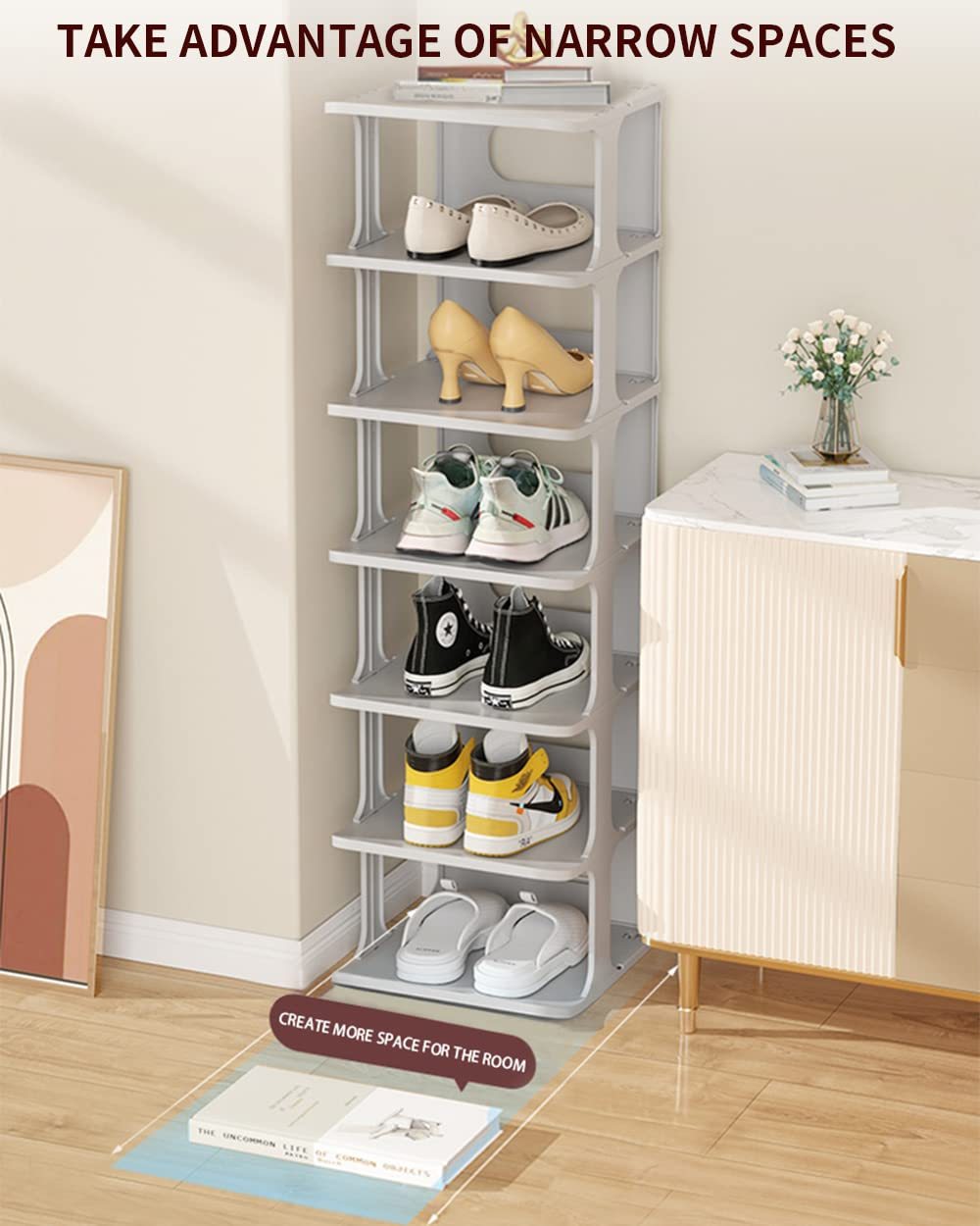 Viacvrstvový organizér na topánky