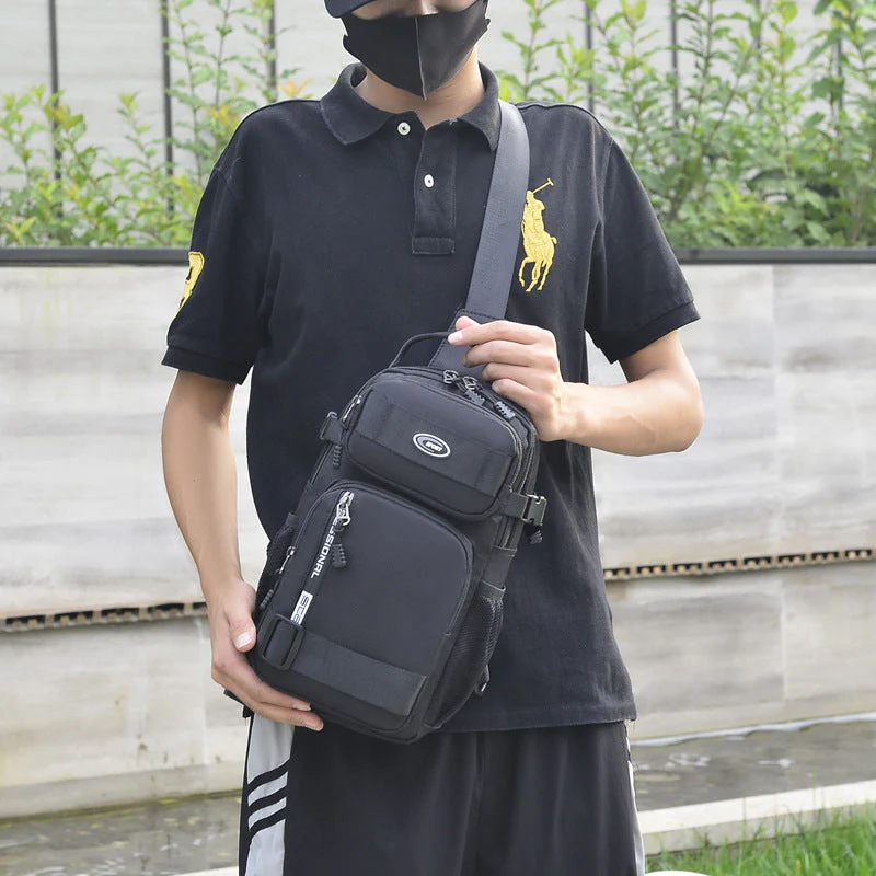 Nastaviteľná náprsná taška z oxfordskej látky💼