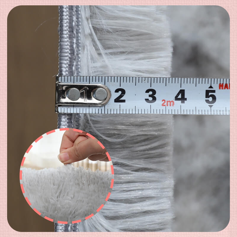 ⏳Časovo obmedzená zľava 50 %⏰Plyšový koberec v odtieňoch šedej 🛋️