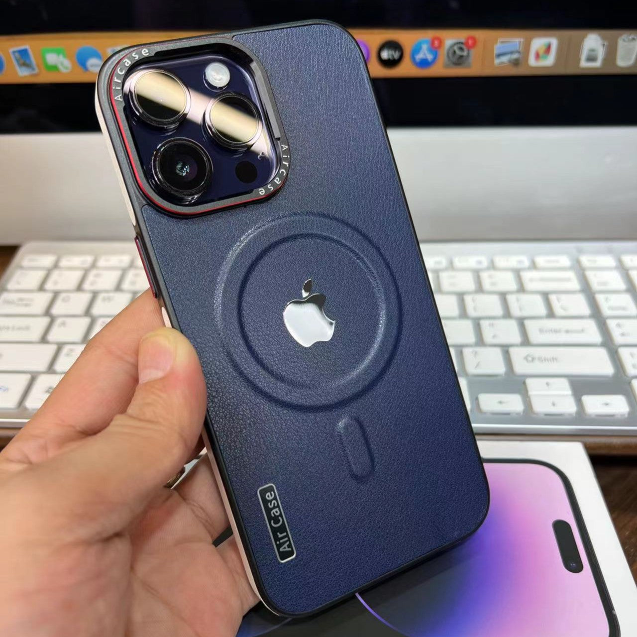 Magnetické puzdro, ktoré chráni váš iPhone pred poškodením (Bingkai Logan)