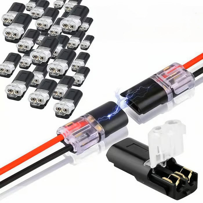 🏆 Rýchlospojka dvojitého kábla s poistnou svorkou – Kúp viac, ušetri viac!