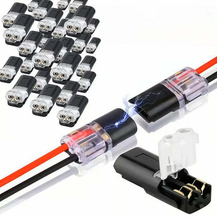 🏆 Rýchlospojka dvojitého kábla s poistnou svorkou – Kúp viac, ušetri viac!