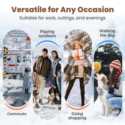 🔥 Horúci výpredaj - zľava 50% - Dámske členkové topánky na hrubom podpätku: Silné, teplé a odolné