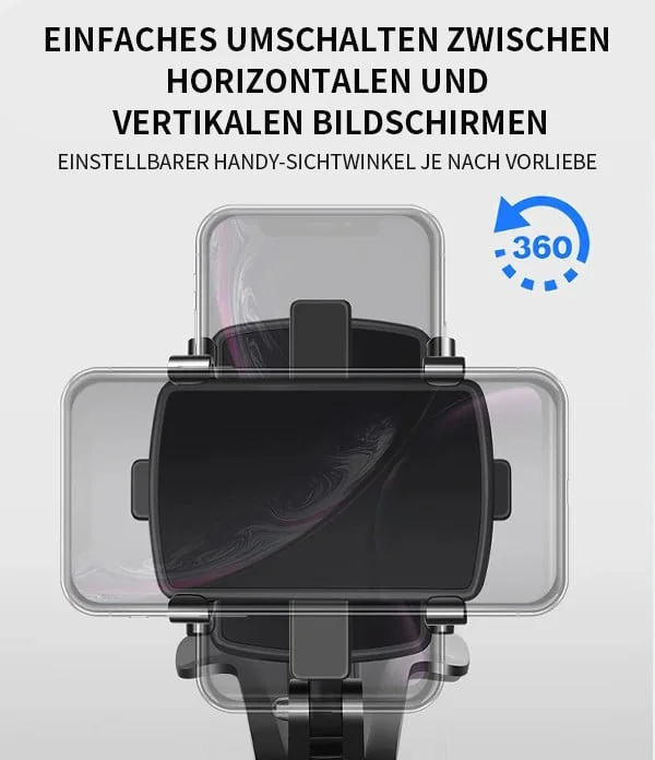 360°Regulowany uchwyt na telefon na deskę rozdzielczą samochodu