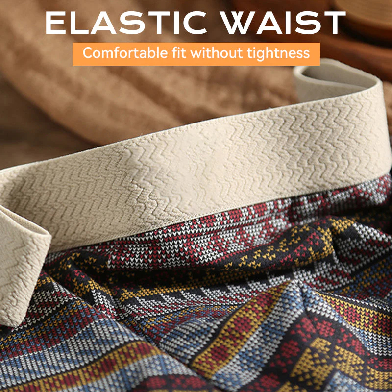 Pánske priedušné boxerky s geometrickým vzorom