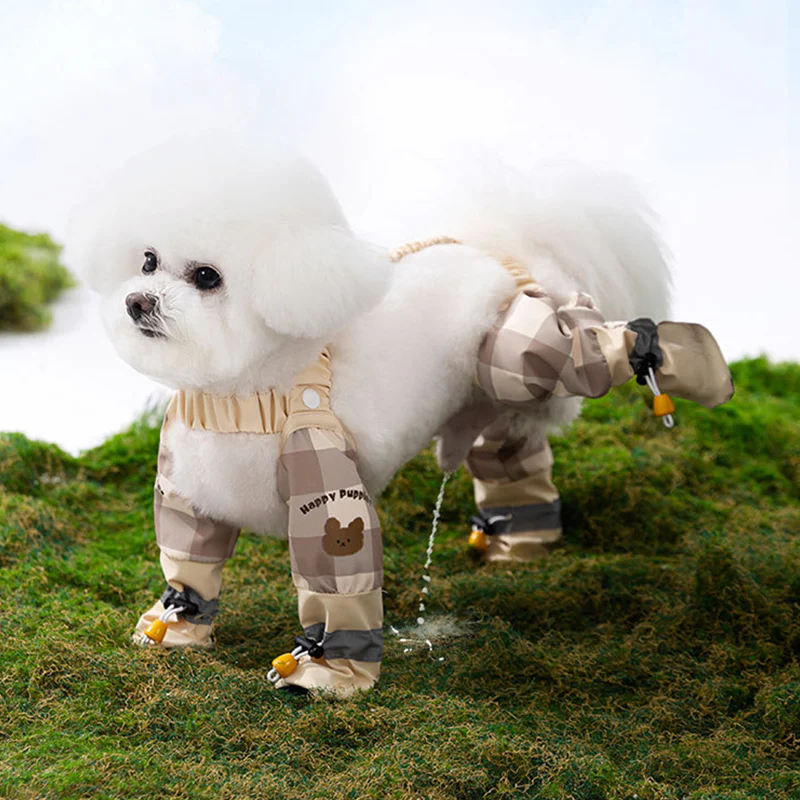 Vonkajšie prachotesné nohavice pre psov