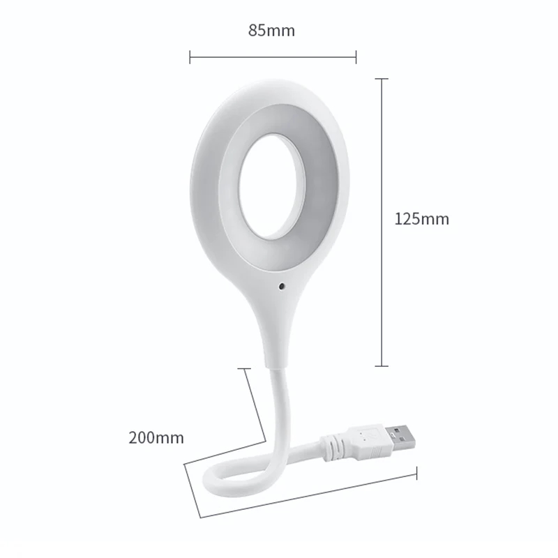 Hlasovo ovládaná LED USB lampa