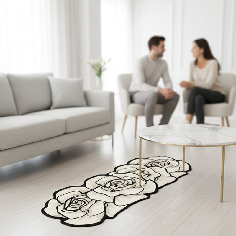 🔥40% zľava do vypredania zásob!🎉Rýchloschnúca kúpeľňová predložka s kvetinovým vzorom