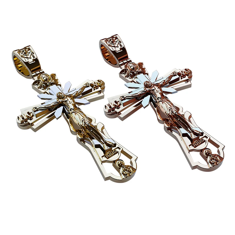 Naszyjnik z zawieszką przedstawiającą Jezusa