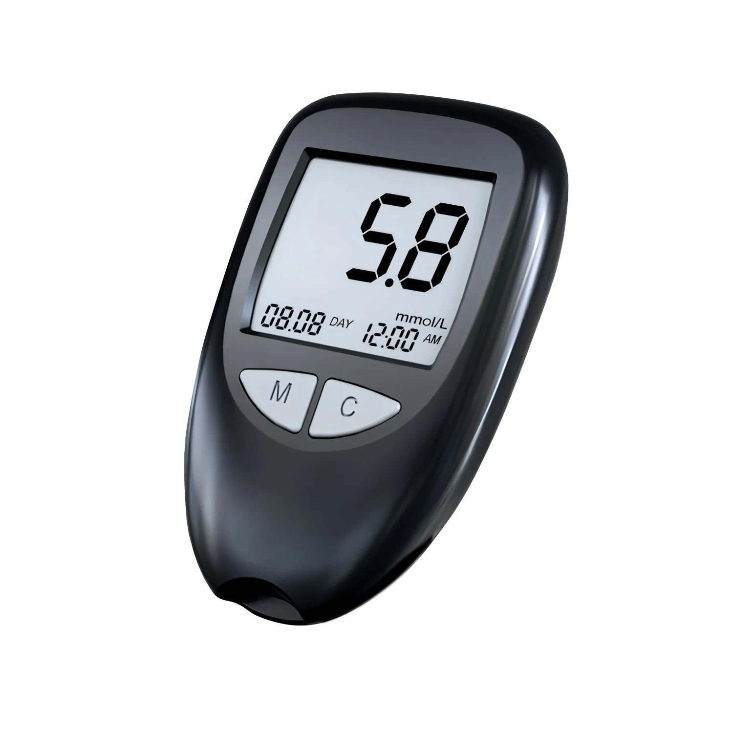 Presný automatický glukomer na domáce použitie