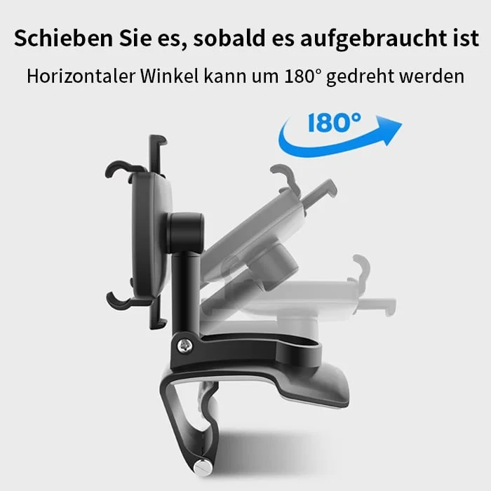 360°Regulowany uchwyt na telefon na deskę rozdzielczą samochodu