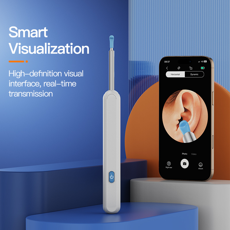 Wireless smart visual ear pick