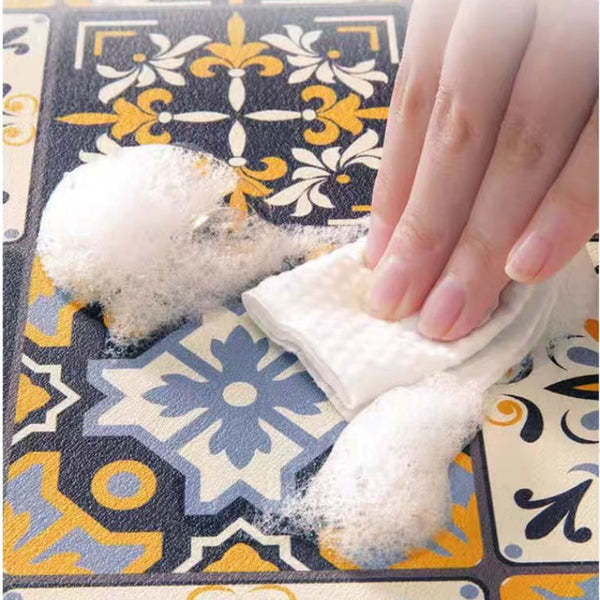 Vintage odkvapkávacia podložka – savá, odolná voči oleju, protišmyková a tepluvzdorná