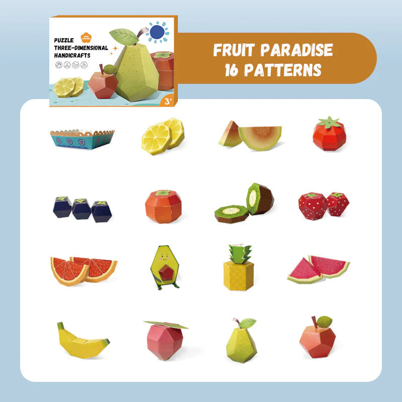 3D ručne vyrobená origami kniha