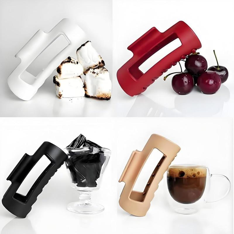 4 ks silikónových sponiek do vlasov s protišmykovým efektom v oblakoch