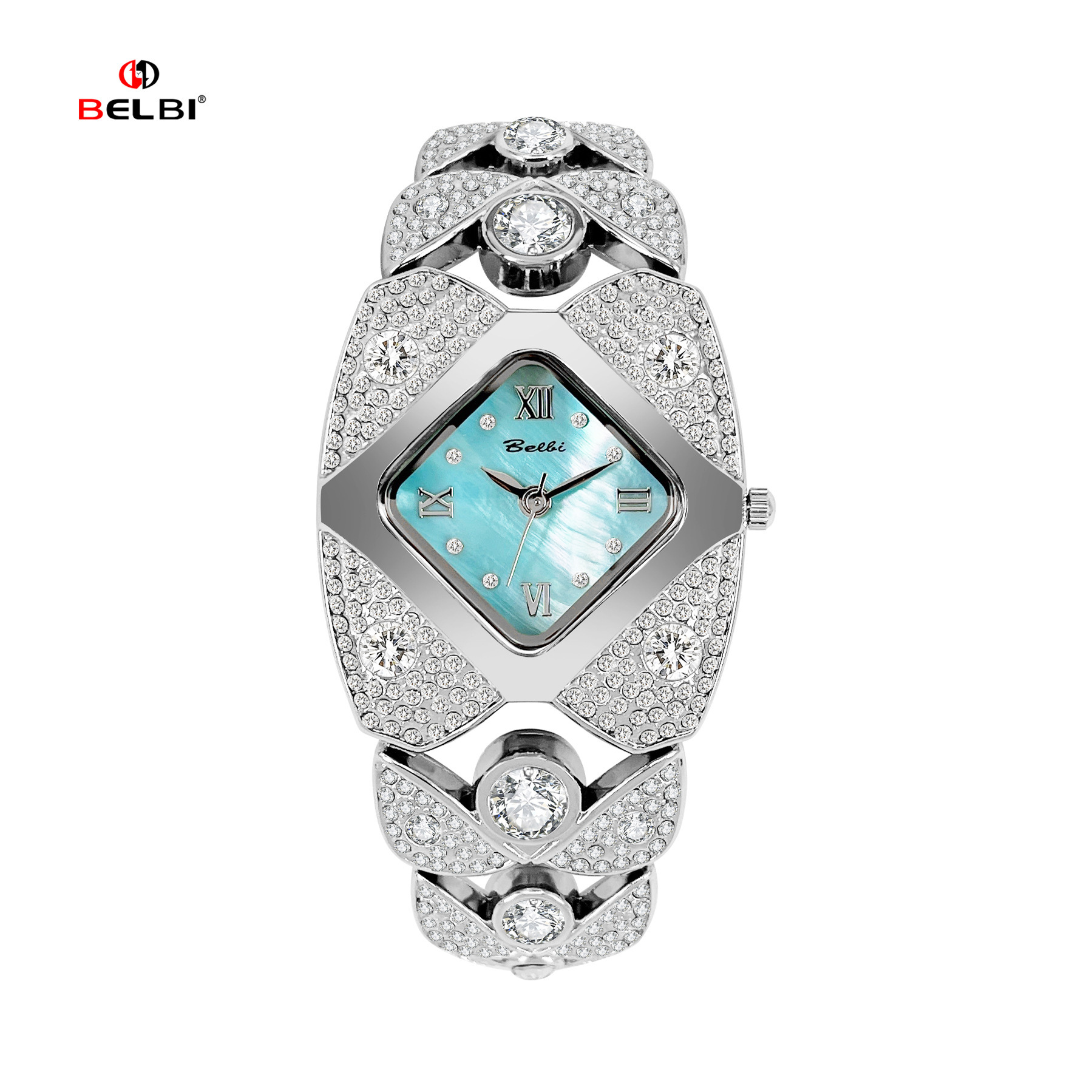 💎Dámske retro quartzové hodinky s trblietavými kamienkami⌚