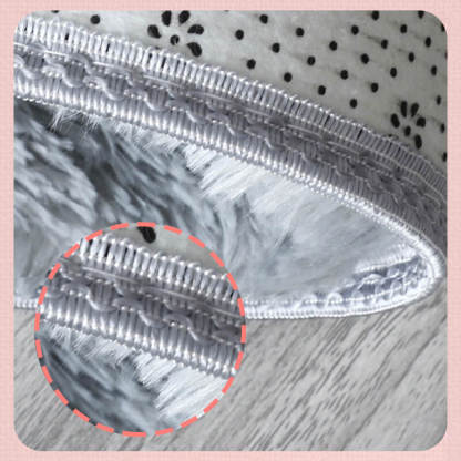 ⏳Časovo obmedzená zľava 50 %⏰Plyšový koberec v odtieňoch šedej 🛋️