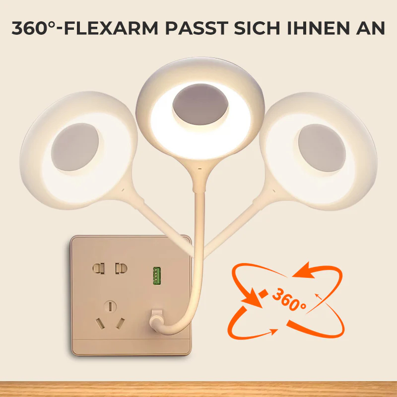 Hlasovo ovládaná LED USB lampa