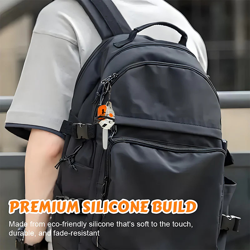 Stylowy model miniaturowej piły łańcuchowej