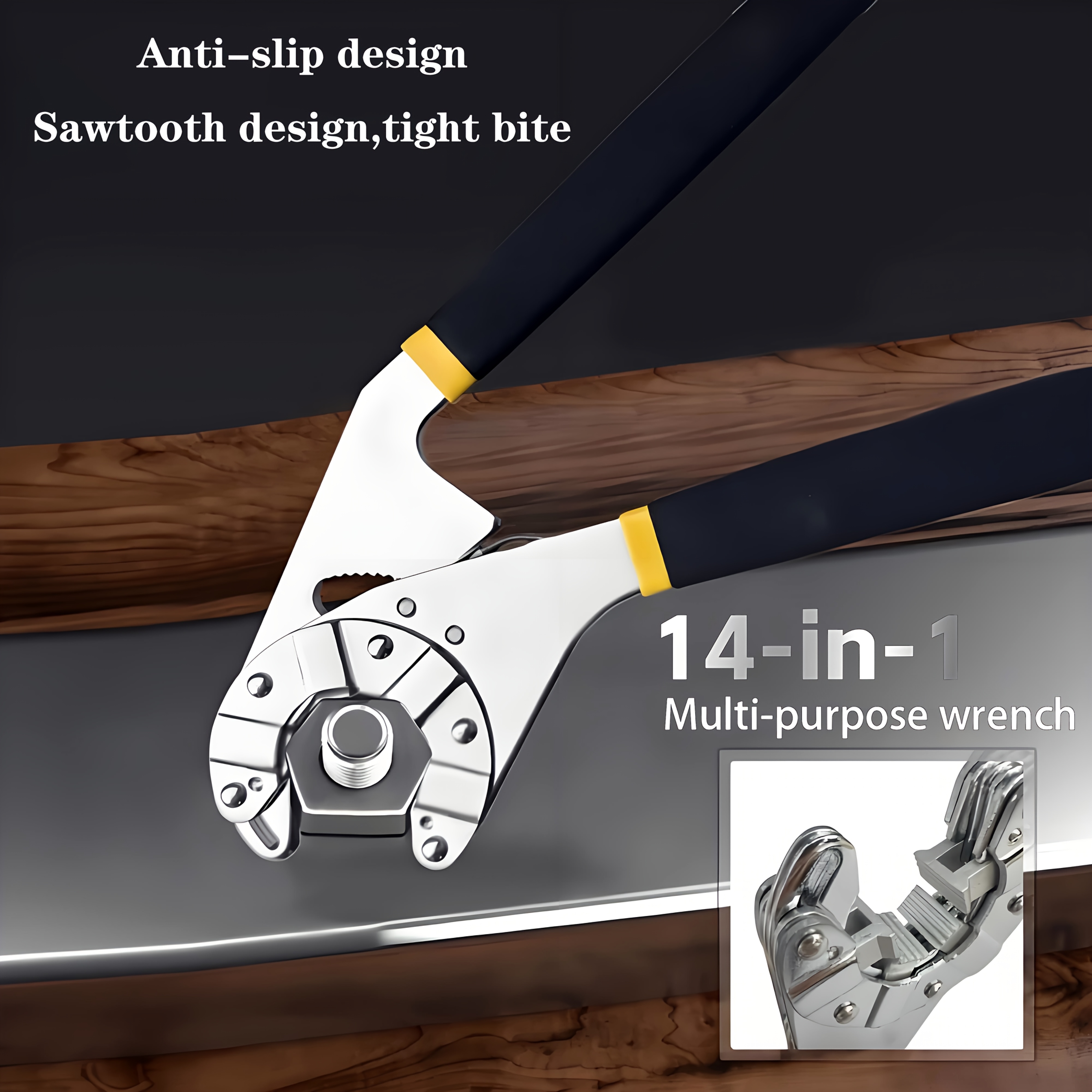 Nastaviteľný kľúč s funkciou otvárania magickej ruky pre uchopenie