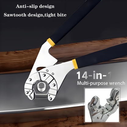 Nastaviteľný kľúč s funkciou otvárania magickej ruky pre uchopenie