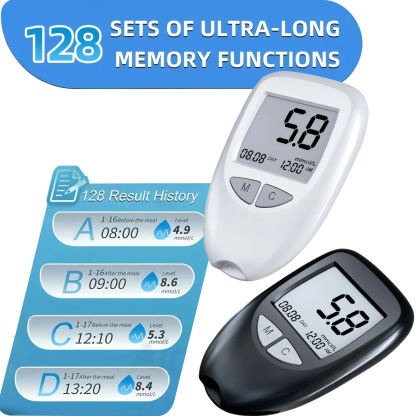 Presný automatický glukomer na domáce použitie