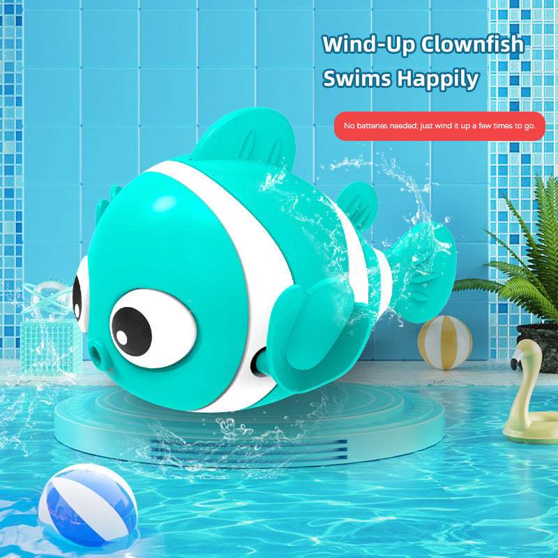 🐳Naťahovacia hračka na kúpanie v tvare klauna pre bábätká 🐟🐟🐟