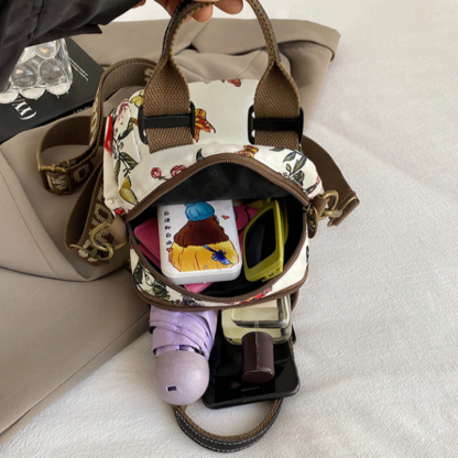 💥Dámska módna tlač viacvrstvovej tašky cez rameno💕