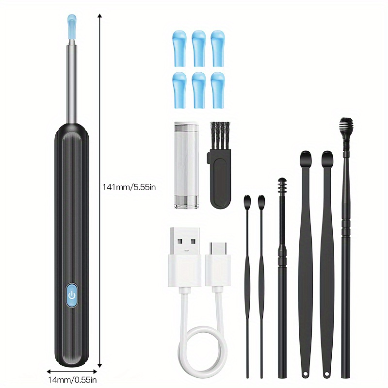 Wireless smart visual ear pick