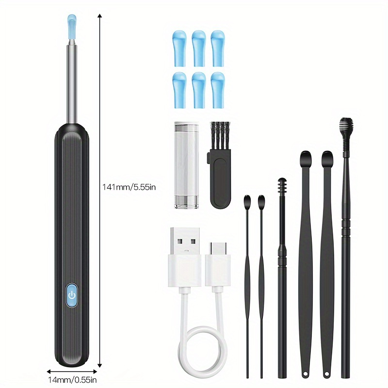 Wireless smart visual ear pick