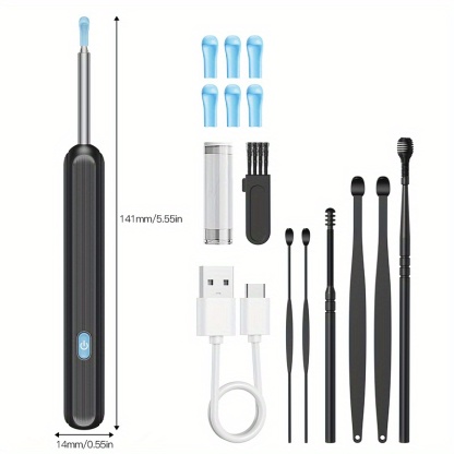 Wireless smart visual ear pick
