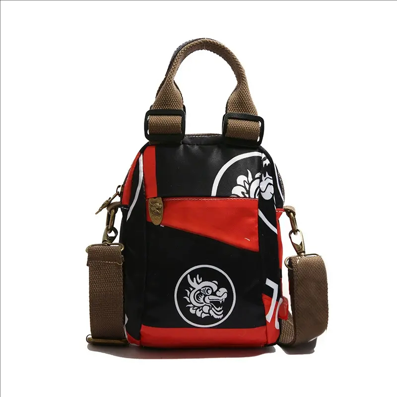 💥Dámska módna tlač viacvrstvovej tašky cez rameno💕