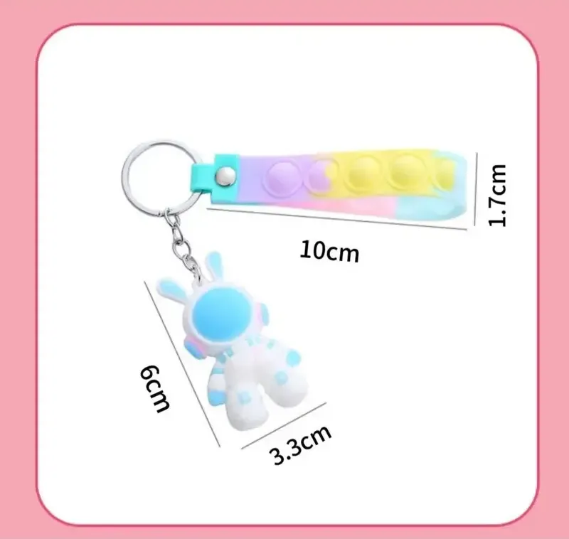 multicolor   rubber       bag pendant gifts for   and colleagues backpack accessories Product details 5