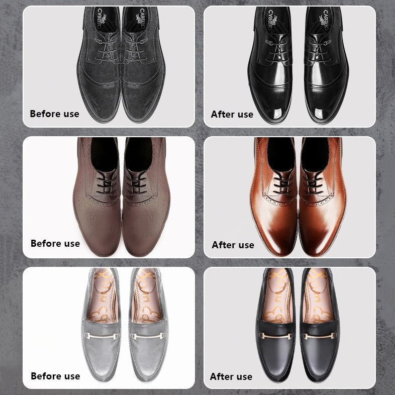 Tekutý leštidlo na topánky v kréme na opravu kože