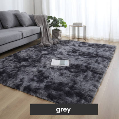 ⏳Časovo obmedzená zľava 50 %⏰Plyšový koberec v odtieňoch šedej 🛋️